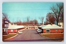 Postcard Indiana Richmond IN Holiday Motel 1957 Posted Chrome picture