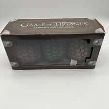 SDCC/NYCC GAME OF THRONES PLUSH DRAGON EGGS BOX SET 1541/2000 - Convention Exc. picture