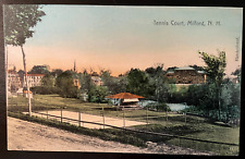 Vintage Postcard 1907-1915 Tennis Courts, Milford, New Hampshire (NH) picture