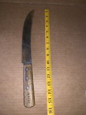 Vintage Old File 15 Inch Butcher Style Knife picture