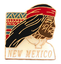 VTG New Mexico Native American Lapel Hat Pin picture