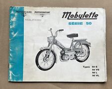 Motobecane Motoconfort Mobylette Type Series 50S VS L VL Spare Part Catalog A picture