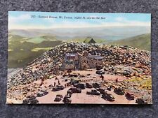 Summit House, Mt. Evans - 14,260 Feet above the sea Vintage Postcard picture
