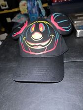 New Disney Parks 2023 Halloween Pumpkin Mickey Mouse Ear Hat Cap picture