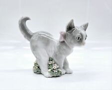 Lladro Kitten Patrol Cat Porcelain Figurine 6568 Stamped Chipped  picture