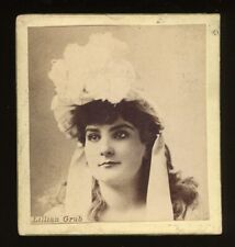 1890s N246-2 Kinney Sporting Extra Cigarettes Actresses #299 Lillian Grub picture