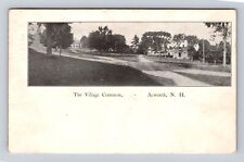 Acworth NH- New Hampshire, The Village Common, Antique, Vintage c1908 Postcard picture