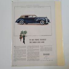 1938 Packard 12 Touring Cabriolet Ad picture