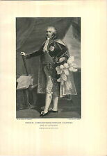 1897 Napoleon Marshal Charles Pierre Francois Augereau Duke Of Castiglione PRINT picture