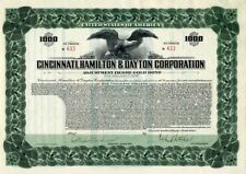 Cincinnati, Hamilton and Dayton Corporation - Gold Bond (Uncanceled) - General B picture