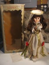 VINTAGE 24 IN RENNOC CHRISTMAS ANIMATED DOLL,  HOLDING CANDLE. picture