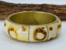 Very Stunning Ancient Bracelet Roman White Colore Bronze Authentic Artifact Rare picture