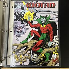 DC Comics Who’s Who 3 Ring Binder 1990 129 Different Characters picture