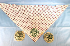 Vintage Boy Scout Neckerchief  Scarf, Patches Bull Frog Valley Hummelstown, Pa picture
