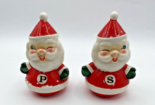 Vintage Christmas~ Holt Howard~ Santa Claus Salt & Pepper Shakers~ 1960’s Japan picture