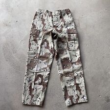 Military Pants Small Regular Chocolate Chip Camo Cargo Desert BDU Baggy Loose picture