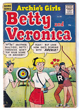 BETTY AND VERONICA 31 (1957 Archie) Harry Lucey BETTY Innuendo GGA; VG 4.0 picture