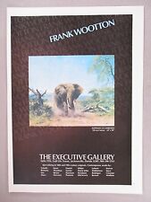 Frank Wooton Art Gallery Exhibit PRINT AD - 1973 picture