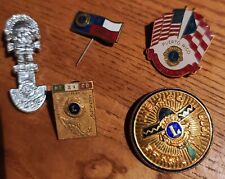 1970's Lions Club Pins Peru, Chile, Puerto Rico, Mexico picture