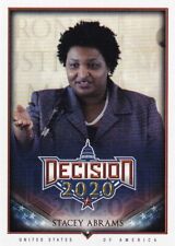 2020 Leaf Decision Card #411 Stacey Abrams- Party: Democrat- GA picture