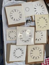 20 Paper Clock Faces - Vintage picture