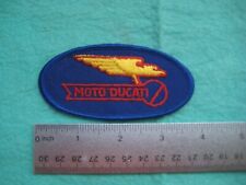 Vintage Moto Ducati Motorcycle  Champion Racing Hat  Patch  picture