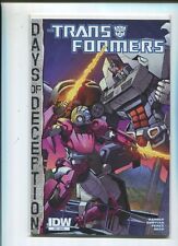 The Trans Formers #37 CoverB  Days Of Deception  Near Mint/New   **16 picture