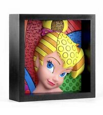 Disney Romero Britto Tinkerbell Pixie Perfect 3D Pop Art Block Wall Mountable picture