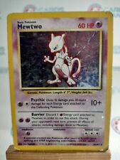 Pokémon TCG Mewtwo Base Set 10/102 Holo Unlimited Holo Rare (21) picture