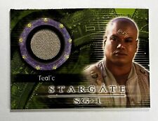 Teal'c Christopher Judge Stargate SG1 Season 7 Costume Wardrobe Relic Card C27 picture
