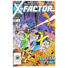 X-Factor (1986 series) #1 in Near Mint minus condition. Marvel comics [z@ picture