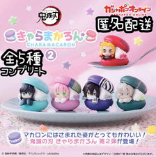 Demon slayer Character Macaron Mascot Figure 2 Capsule Toy 5 Full Comp Set picture