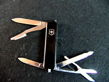 VICTORINOX EXECUTIVE--RETIRED--BLACK--SWISS ARMY KNIFE--HIGH DEMAND  COLLECTIBLE picture