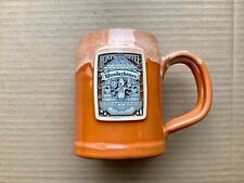 bones coffee company wunderbones 2018 mug deneen pottery orange tankard rare  picture