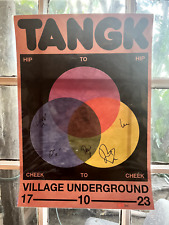 IDLES band signed TANGK autographed art print poster x/200 | SOLD OUT LIMITED picture