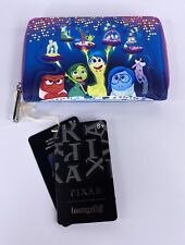 Loungefly Disney Inside Out Control Panel zip Around Wallet NWT Glow In The Dark picture