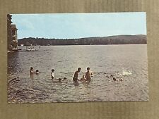 Postcard Lake Spofford NH New Hampshire Catholic Camp Notre Dame Swimming Beach picture