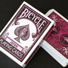 1 DECK Bicycle Japan black-pink playing cards  USA SELLER picture