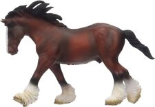 BREYER HORSE COLLECTA 88621 Clydesdale Stallion BLOOD Bay 2018 PLASTIC TOY picture
