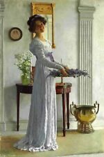Dream-art Oil painting Lavender-Harvest-William-Henry-Margetson-Oil-Painting art picture