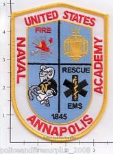 Maryland - Annapolis Naval Academy MD Fire Dept Patch picture