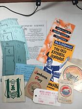 1953 National Jamboree Greater New York Council brochures Diary BSA Paperwork picture