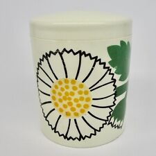 Vintage Laurids Lonborg Denmark MCM melamine floral canister jar 5