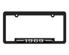 1969 Classic Car & Truck License Plate Frame. Antique Automobile year models.  picture