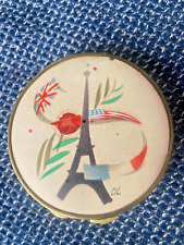 Rare Vintage WWII French Powder Compact picture
