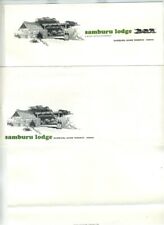 Samburu Lodge Stationery & Envelope Samburu Game Preserve Kenya picture