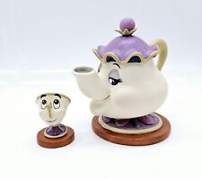 WDCC Disney Mrs Potts and Chip Porcelain Figurines Goodnight Luv  picture