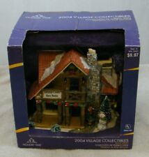 NEW HOLIDAY TIME 2004 VILLAGE COLLECTIBLES RETAIL SHOPS, TATTERED COVERS RARE picture