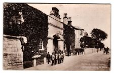 Postcard England Portland Prison Gates Convicts going to work, RPPC unused picture