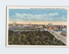 Postcard The Skyline Tampa Florida Looking East from Tampa Bay Hotel USA picture